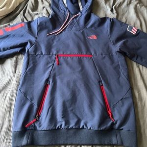 North face USA Fleece Hoodie